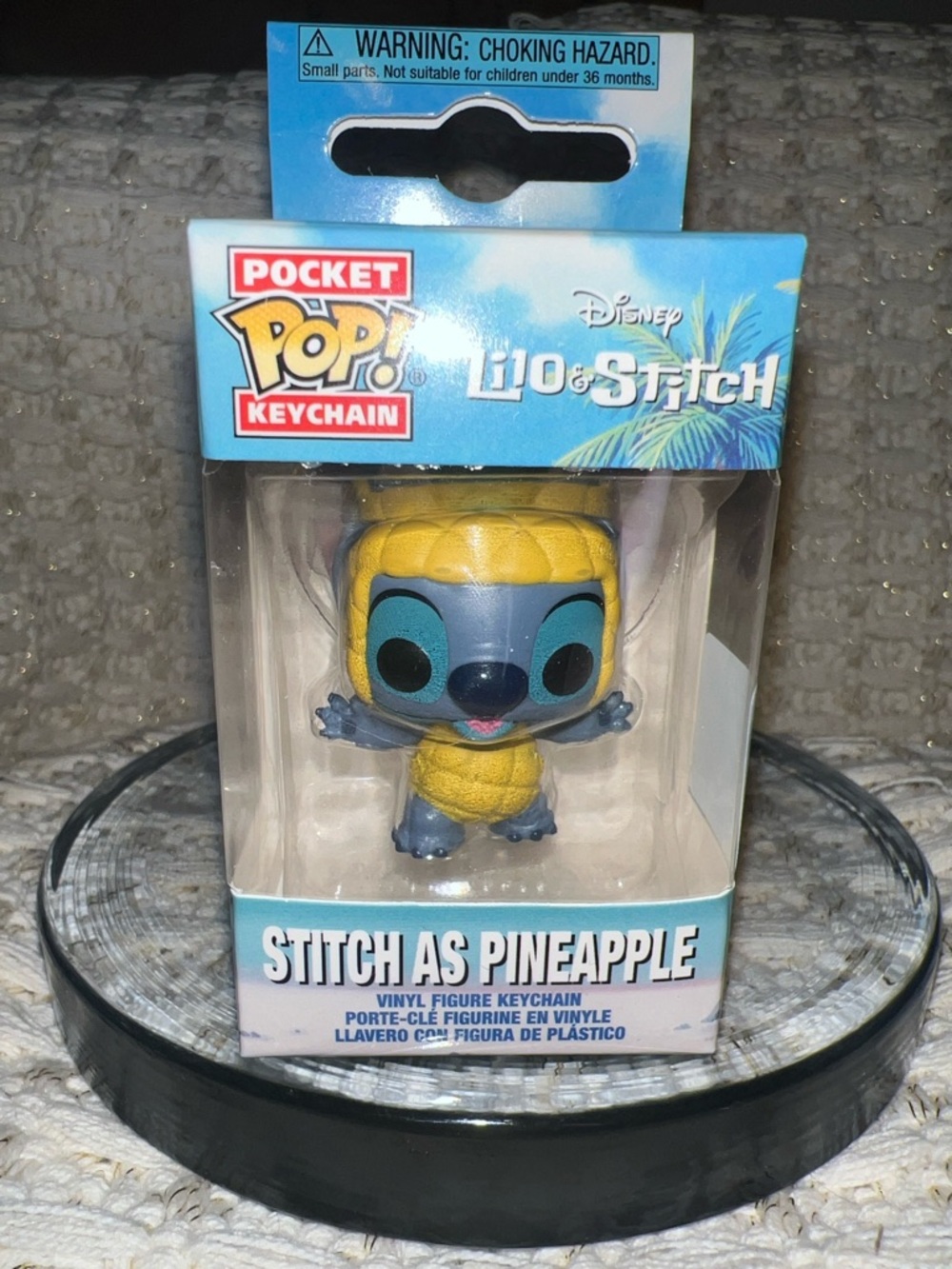 NWT Funko Pop! Keychain Disney Stitch As Pineapple Pocket Pop Lilo & Stitch - Picture 3 of 8
